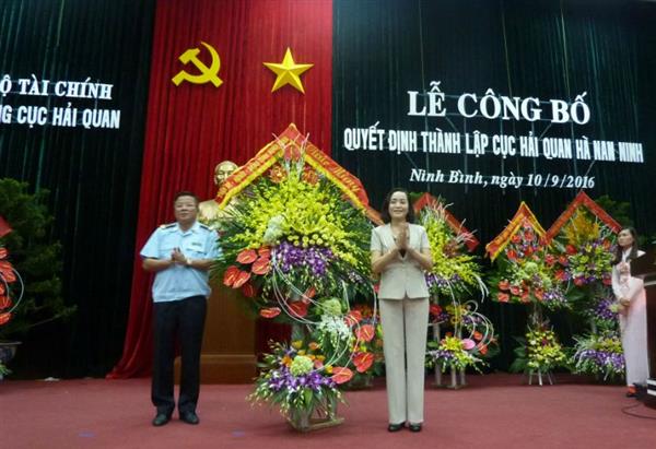 cong bo quyet dinh thanh lap cuc hai quan ha nam ninh