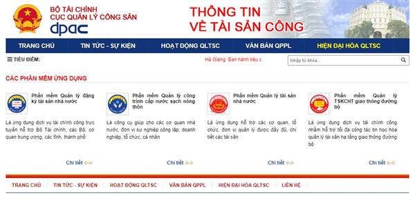 cai cach toan dien trong hoat dong quan ly cong san
