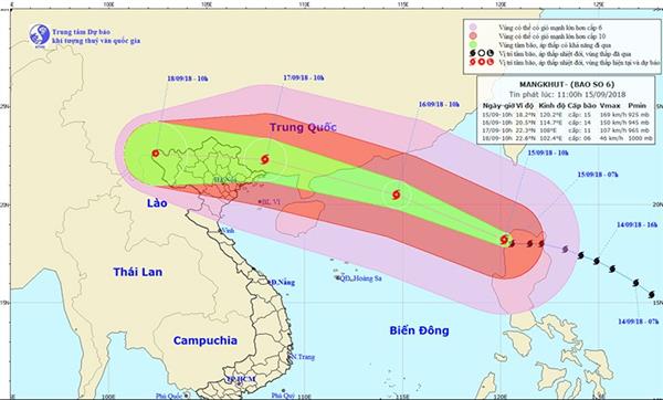 bo giao thong van tai khan truong ung pho sieu bao mangkhut