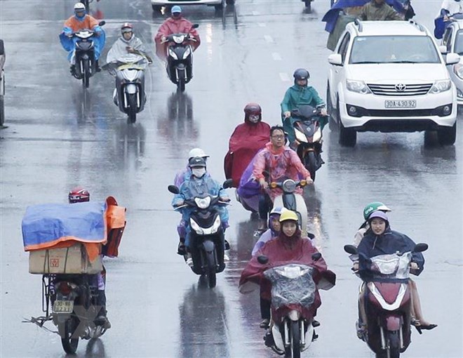 Gió mùa Đông Bắc tràn về, khu vực Bắc Bộ trời chuyển lạnh