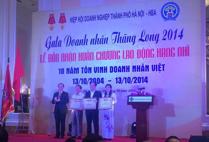 Gala Doanh nhân Thăng Long 2014