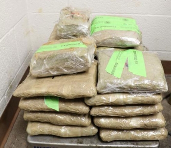 22 kg methamphetamine trong xe nissan versa