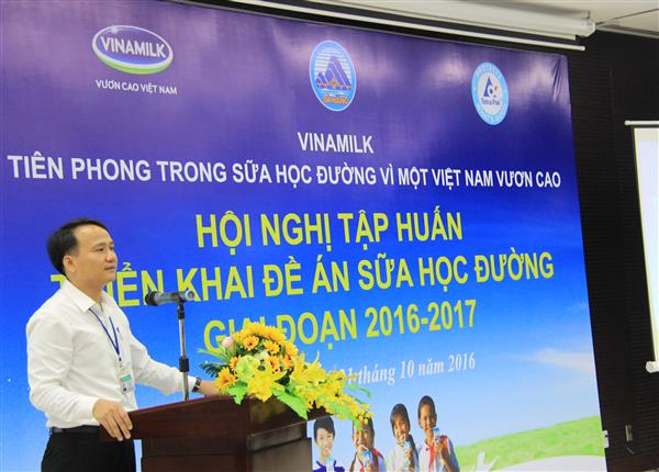 Vinamilk triển khai chương trình sữa học đường tại Đà Nẵng