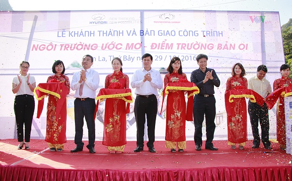 hyundai thanh cong khanh thanh diem truong mam non tai tinh son la