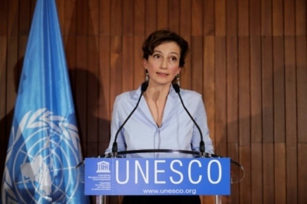 ba audrey azoulay duoc bau lam tong giam doc unesco