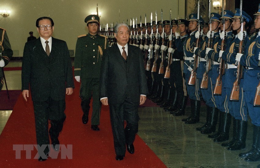 tong bi thu do muoi va nhung dau an tren linh vuc doi ngoai