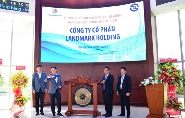 co phieu landmark holding chinh thuc giao dich tren hose tu 1210