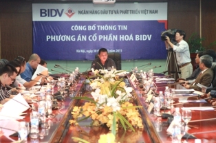 Phê duyệt phương án Cổ phần hóa BIDV