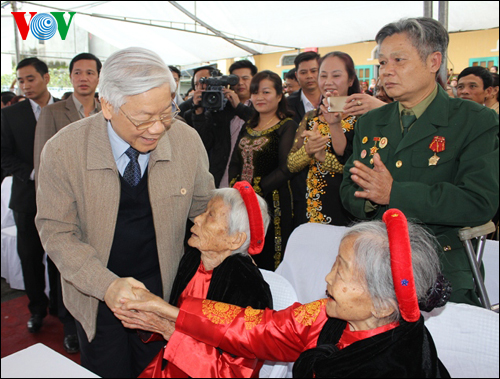 tong bi thu nguyen phu trong lam viec tai thai nguyen