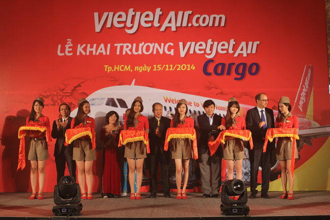 khai truong hoat dong vietjetair cargo