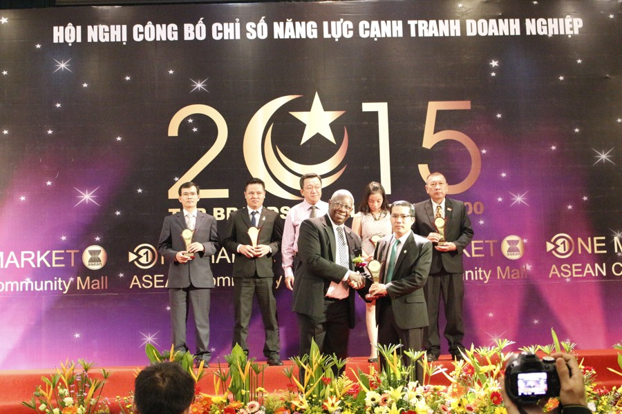 OCB nhận danh hiệu TOP BRANDS 2015