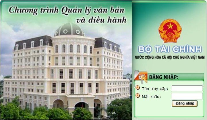 Ngành Tài chính: Quản lý văn bản và điều hành thống nhất từ 1