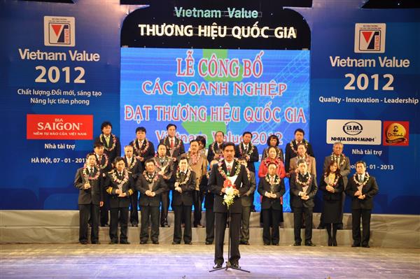 88 doanh nghiệp đạt Thương hiệu quốc gia 2016