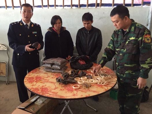 bat 2 doi tuong nghi van chuyen sung te giac nga voi