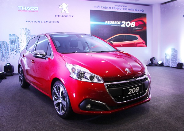 ra mat peugeot 208 phien ban moi