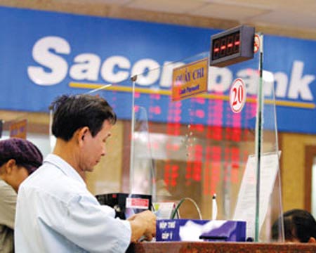 Sacombank được tăng vốn điều lệ