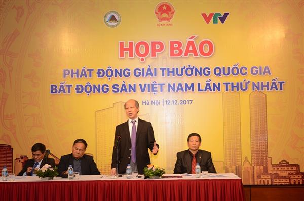 Phát động Giải thưởng quốc gia Bất động sản Việt Nam