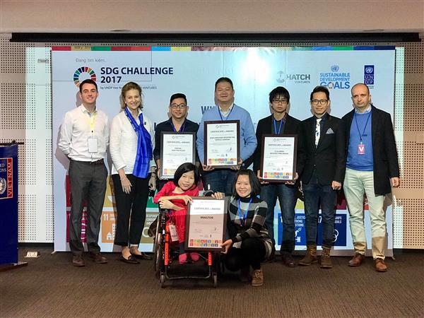 Công bố Top 4 cuộc thi SDG Challenge 2017