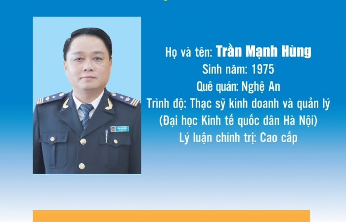 Infographics: Quá trình công tác của Phó Cục trưởng Cục Hải quan Hải Phòng Trần Mạnh Hùng