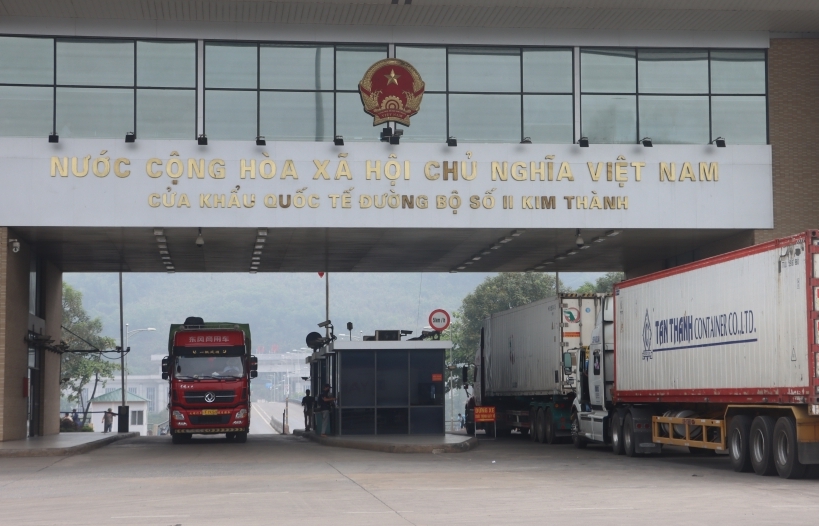 Lào Cai: Cửa khẩu Kim Thành thông quan cả dịp Lễ, Tết