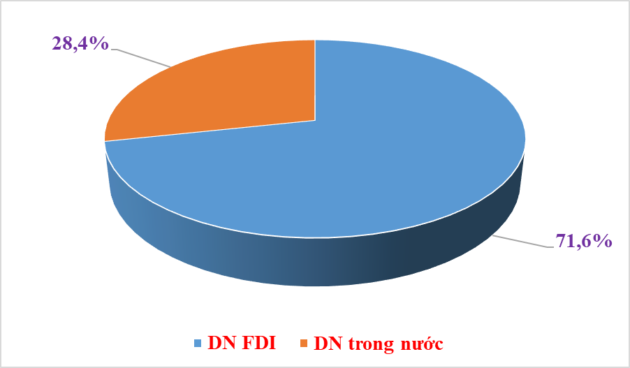 Doanh nghiệp FDI chiếm 71,6% kim ngạch xuất nhập khẩu cả nước