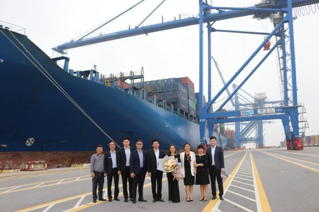 Cảng container quốc tế Hải Phòng mở thêm tuyến dịch vụ mới đi Mỹ