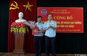 Cục trưởng Hải quan Lạng Sơn nhận nhiệm vụ tại Hải quan Cao Bằng