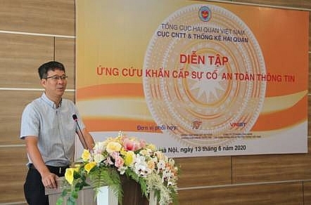 Diễn tập ứng cứu khẩn cấp sự cố an toàn thông tin - CỤC HẢI QUAN THÀNH PHỐ  HỒ CHÍ MINH