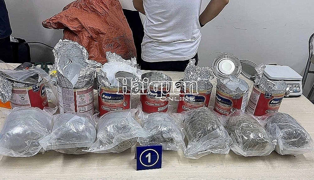 Tang vật trong vụ bắt giữ 36 kg ma túy do Cục Hải quan TPHCM vừa phối hợp với Cục Điều tra chống buôn lậu - Tổng cục Hải quan, Phòng PC04 - Công an TPHCM thực hiện tháng 4/2021. Ảnh: Lê Thu.