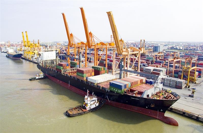 Cảng Hải Phòng đạt sản lượng gần 15 triệu tấn hàng