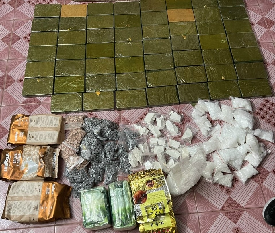 Hình ảnh hiện trường vụ bắt hơn 30 kg ma túy ở Hải Phòng