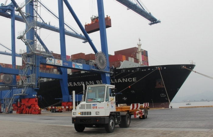 Cảng container quốc tế Hải Phòng đón TEU thứ 500.000
