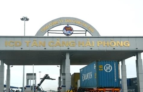 Cảng cạn Tân cảng Hải Phòng do Hải quan Đình Vũ quản lý
