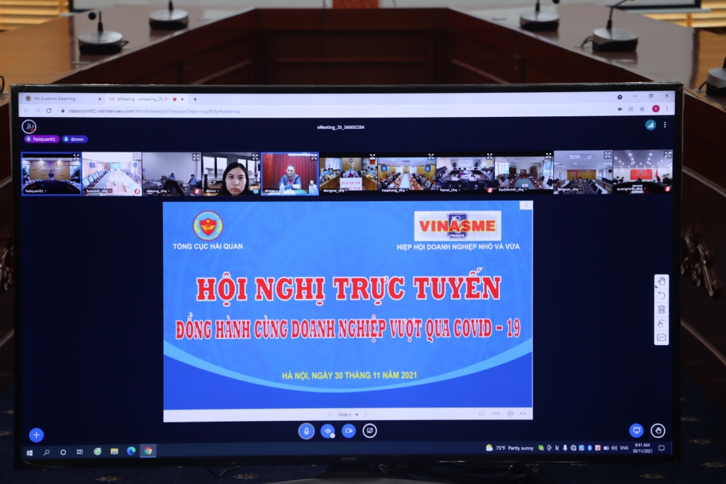 Hải quan đồng hành, hỗ trợ doanh nghiệp nhỏ và vừa trong đại dịch