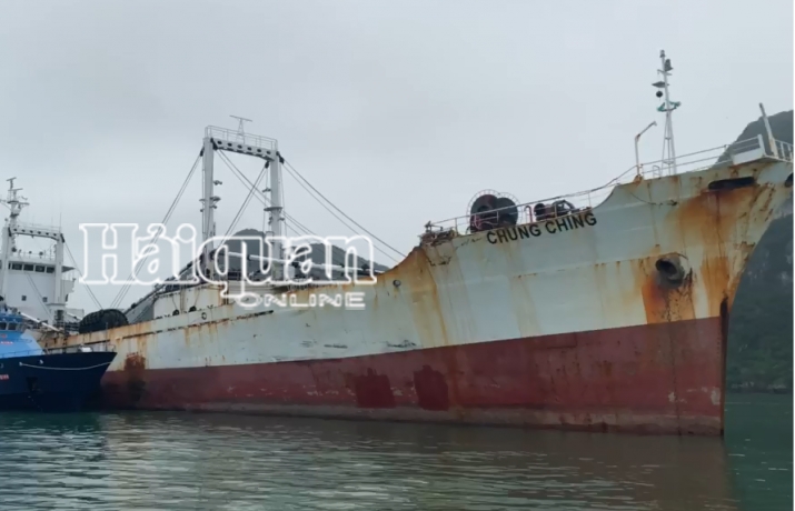 Hải Phòng: Khởi tố vụ buôn lậu tàu CHUNG CHING trị giá hơn 10 tỷ đồng