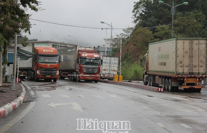 Lạng Sơn: Hoạt động thông quan tại cửa khẩu Hữu Nghị, Tân Thanh, Chi Ma diễn ra chậm