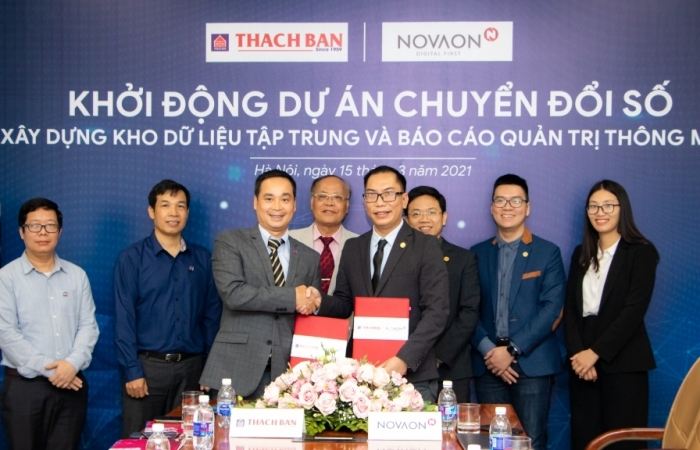 Tập đoàn Thạch Bàn “bắt tay” NOVAON chuyển đổi số dữ liệu