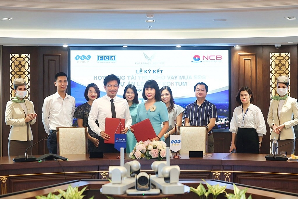 Tập đoàn FLC và Ngân hàng Quốc Dân (NCB) ký kết hợp tác về việc triển khai các giải pháp tài chính cho khách hàng mua nhà dự án FLC Legacy Kontum