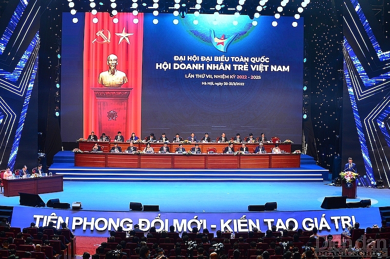 Đại hội Đại biểu toàn quốc Hội Doanh nhân trẻ Việt Nam.
