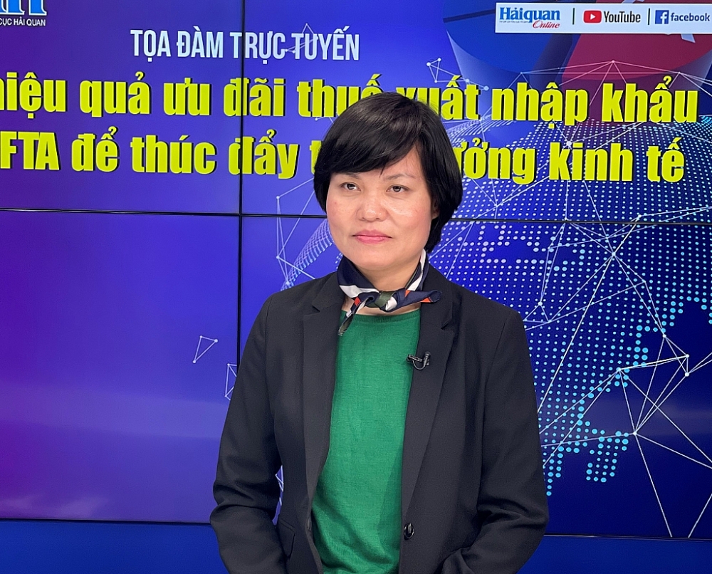 bà Nguyễn Thị Thu Trang, Giám đốc Trung tâm WTO và Hội nhập (VCCI).