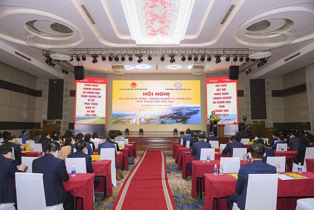 Hội nghị kết nối ngân hàng – doanh nghiệp tại Thanh Hóa. 
