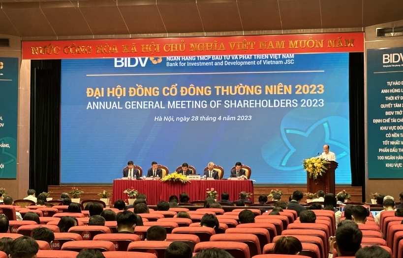 BIDV dự kiến lợi nhuận năm 2023 tăng 10-15%, tăng vốn thêm 21%