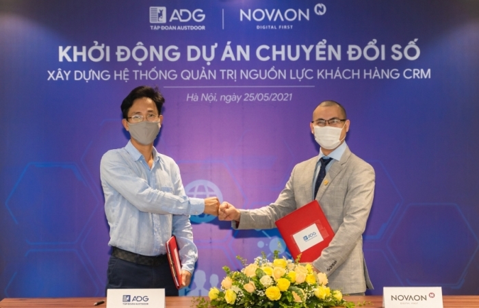 Austdoor hợp tác cùng NOVAON chuyển đổi số