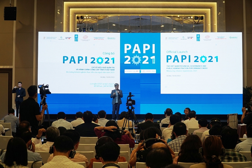 công bố Báo cáo Chỉ số Hiệu quả quản trị và hành chính công cấp tỉnh (PAPI) 2021.