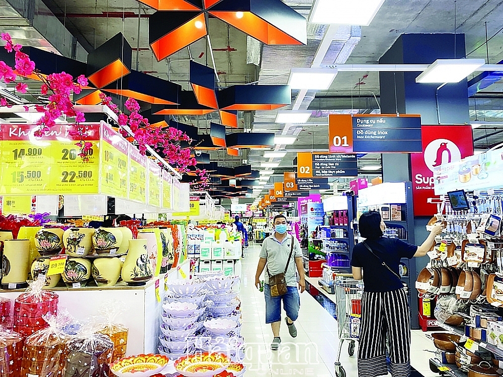 Thị trường bán lẻ Việt Nam luôn nhiều tiềm năng phát triển. Ảnh: Thu Dịu