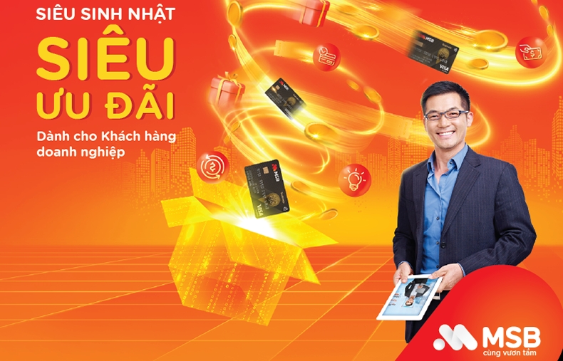 Ưu đãi từ MSB để đồng hành cùng doanh nghiệp vượt đại dịch