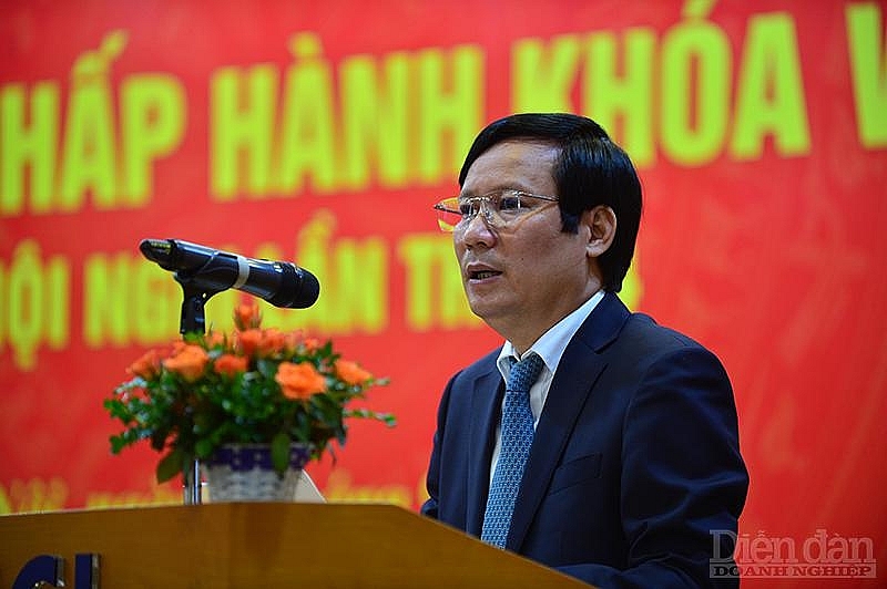 Tân Chủ tịch VCCI Phạm Tấn Công. Ảnh: DDDN
