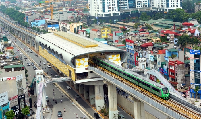 Đưa vào khai thác tuyến đường sắt đô thị Cát Linh-Hà Đông trong năm 2020