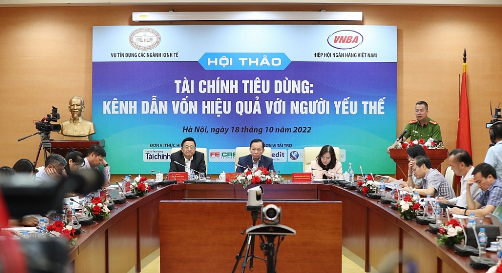 Hội thảo Tài chính tiêu dùng: Kênh dẫn vốn hiệu quả với người yếu thế.