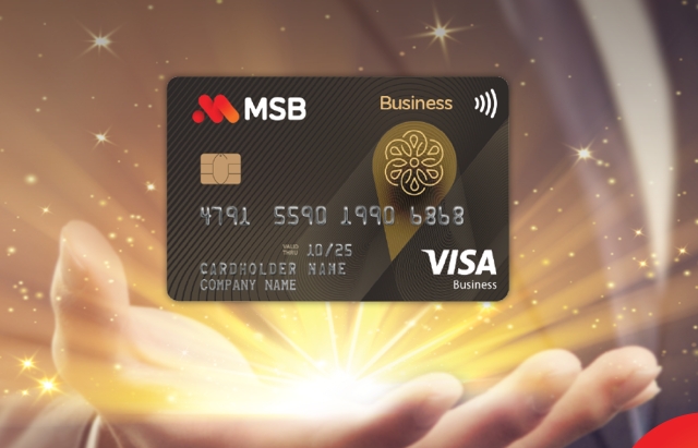 MSB ra mắt Thẻ tín dụng doanh nghiệp với hạn mức đến 4 tỷ